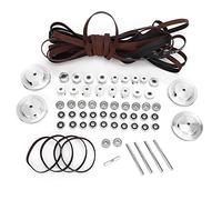 Kit trasmissione a cinghia Gearwell, set di pulegge dentate in alluminio, kit cinghie per V2.4, cinghia dentata 5 metri, per di movimento stampante 3D