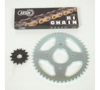 Kit trasmissione Afam per Moto Honda 125 Xl S dal 1979 al 1982 14x47 passo 428 /