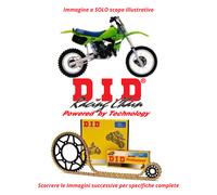 KIT TRASMISSIONE CATENA 420-120 INGRANAGGI 49-13 per KAWASAKI KX RB 80 1989-1990