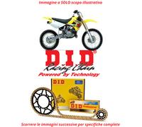 KIT PASSO MODIFICATO CON CATENA DID 428NZ CORONA ALLUMINIO KAWASAKI KX 100 2000