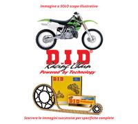 KIT TRASMISSIONE CATENA 520-114 INGRANAGGI 47-14 per KAWASAKI KX 500 1987-2004