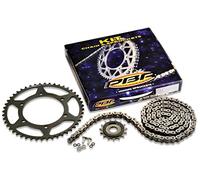 KIT TRASMISSIONE CATENA CORONA E PIGNONE PER BENELLI 500 LEONCINO Z42-14 525SROZ2 CON GRASSO