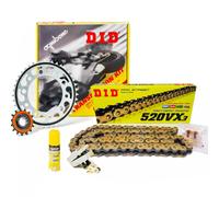 KIT TRASMISSIONE CATENA CORONA PIGNONE DID HONDA NC 700 X 2013 CAMBIO MANUALE
