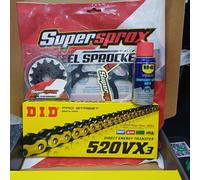 Kit trasmissione S-AC 15-46-104 DID520VX3 (G&B) R DUCATI Scrambler 800 2015-2024