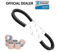 KIT TRASMISSIONE CINGHIA E RULLI PIAGGIO BEVERLY 500 2002 2003 2004