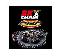 Kit trasmissione con catena, pignone e corona standard per moto EK/PBR 520SRX2 1