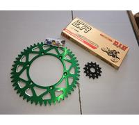 KIT TRASMISSIONE CORONA ERGAL PIGNONE ERT3 KAWASAKI KX 125 K1 1994