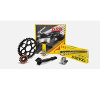 KIT TRASMISSIONE DID PROFESSIONAL CATENA 525 VX3 G&B BMW F 800 GS TRIPLE BACK