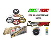 KIT TRASMISSIONE DUCATI Multistrada S D-AIR 1260 2020 SUPERSPROX 15/42