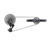 Kit Trasmissione Sram GX AXS Eagle 165mm per MTB - Pedivella, Deragliatore, Cassetta 10-52T, Catena, Batteria e Caricabatterie I