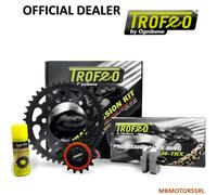 KIT TRASMISSIONE TROFEO CATENA CORONA PIGNONE YAMAHA XV 250 S VIRAGO 1995 1996