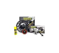 KIT TRASMISSIONE TROFEO PIGNONE CORONA CATENA HONDA TRANSALP XL 600 V OGNIBENE