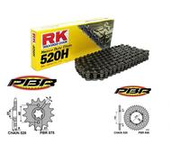 KIT/TRASMISSIONE YAMAHA TT/600 1982-1992 CORONA PIGNONE CATENA RK 520