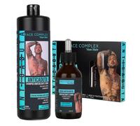 KIT TRATTAMENTO RINFORZANTE FACE COMPLEX PROFESSIONALE UOMO PER CAPELLI SOTTILI