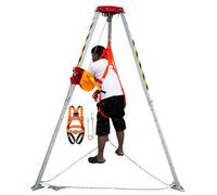 Kit Treppiede Anticaduta Spazi Ristretti Di Salvataggio A Treppiede Con Argano Da 544 816 1180 KG, Scala Di Sollevamento Per Spazi Confinati/ Attrezzatura Di Sollevamento Stabilizzatore Per La Costruz