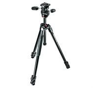 Manfrotto 290 Kit XTRA, alluminio con 3 segmenti, testa di ponte a 3 vie