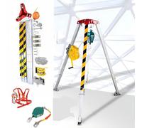 Kit treppiede regolabile per spazi ristretti 1200/1800/2500 libbre Sollevamento Sollevamento Attrezzature di sicurezza di salvataggio industriale Protezione anticaduta Sistema di salvataggio