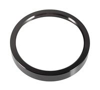 Kit Trim di Strumento di Misura del Moto Lunetta del Tachimetro Anello di Copertura del Contagiri per XL Sportster 1200/883 2000-2020 per Electra/Street/Road/Trike Glide 2000-2013 (Nero)