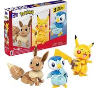 Kit Trio Figurine Pokemon da Costruire