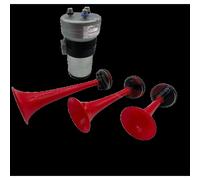 kit Tromba Pneumatica Suono Il Sorpasso Auto 12v 3 Cornetti FISA trombe Anni ‘60