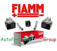 KIT TROMBE BITONALI 12V FIAMM COPPIA CLACSON