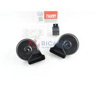 KIT TROMBE CLACSON 12V PER AUTOMOBILE VEICOLO COMMERCIALE - FIAMM AM80S-R