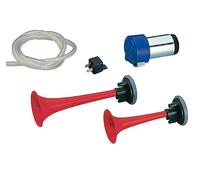 Kit trombe elettropneumatiche 12V - 2 cornetti suono unito