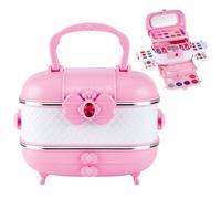 Kit Trucco Finto - Giocattoli Per Principesse Con Cosmetici Reali E Lavabili,Set Trucco per Bambini,per Età 3-12 Anni, Natale, Feste, Travestimenti, Toeletta, Calzino Regalo, Feste