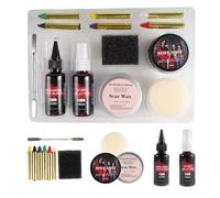 Kit Trucco Halloween Crema Realistica Effetto Ferite Da Scherzo