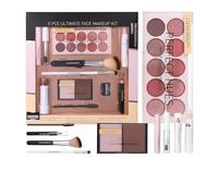 Kit trucco - Kit trucco professionale per donne | 11 pezzi di maschera, correttore, di ombretto, labbra per ragazze, adolescenti, Natale, compleanno, matrimonio, festa, Co