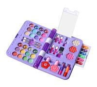Kit trucco per bambini | Giocattolo cosmetico lavabile - Giocattoli per il trucco della principessa, per bambini Adolescenti Compleanno Feste in costume Vacanze Attività al coperto La scuola recita Sp
