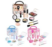 Kit Trucco Per Bambini - Set Di Bellezza Lavabile Sicuro, Trucco Per Giocare, Set Da Per Bambinsi, Giocattolo Cosmetico Principessa Pelle Delicata | Kit Di Bellezza Lavabile Per Bambini Per Raga