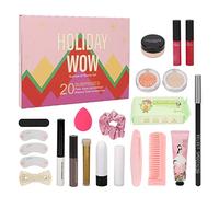 Kit Trucco Per Donna, Set Cosmetico Cieco, Scatola Cosmetica da 20 Pezzi Per Principianti, Set Trucco Tutto in Uno, Contiene Ombretto Fard Rossetto Ecc.