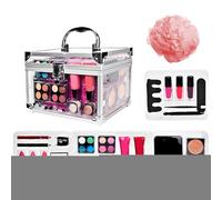Kit Trucco per Principianti Kit Trucco Palco Portatile | Valigette Per Uso Quotidiano Halloween Matrimoni Teatro E Spettacoli