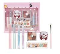 Kit trucco professionale, set completo trucco,Kit professionale completo per il truccoo di bellezza | Strumento cosmetico truccoo dalla texture leggera anniversari, compleanni, Capodanno, San