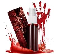 Kit trucco sangue finto per Halloween, spray realistico lavabile per viso, corpo e vestiti, effetti cosplay di vampiri, zombi e mostri