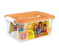 Kit trucco scolastico Jovi con 12 flaconi assortiti da 8 ml + accessori - Ampia varietà di colori - Include guida alle idee - Ideale per le attività scolastiche - Colori assortiti