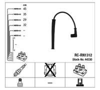 Kit tubi accensione NGK per Nissan Kubistar Renault Clio Kangoo Twingo