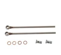 Kit tubi acqua Auto Turbo con filettatura M14 X 1,5 compatibile con turbocompressore Garrett