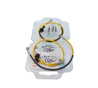 Kit Tubi freno 2pz blu giallo o trasparente C4 per Yamaha Majesty 250 2002-2003