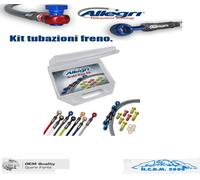 KIT TUBI FRENO ALLEGRI DIRETTI NERO ATTACCHI BLUE HONDA 600 CBR RR 2011 2012