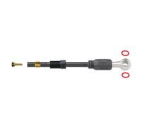 Jagwire Sport Mineral Trp Banjo Adapter Argento