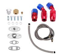 Kit tubi linea di scarico alimentazione turbo T3 T4 T04E T3T4 T70 GT28