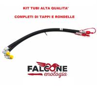 Kit Tubi Per 3° Terzo Punto Idraulico Con Valvola Completo Di Tappi alta qualità