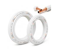 kit tubi rame per climatizzatore coppia 10 mt da 1/4 10 mt da 1/2 totale 20 mt