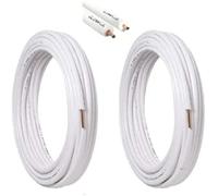 kit tubi rame per climatizzatore coppia 5 mt da 1/4 5 mt da 3/8 totale 10 mt