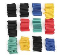 Kit tubi termorestringenti da 530 pezzi per isolamento cavi e protezione ambientale Guaine retrattili per progetti elettrici Set per la gestione dei cavi industriali e la