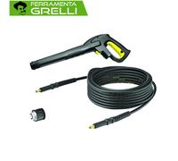 Kit Tubo 12 mt + Pistola Quick Connect per Idropulitrice - Compatibile KARCHE