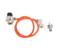 Kit tubo adattatore per soda con manometro G1/2 Misuratore di pressione Macchina per soda Manometro Macchina per acqua per feste in botti