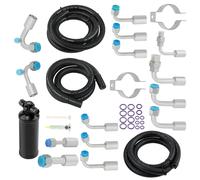 Kit tubo Aria Condizionata Tubi AC R-Ring W/ Drier Raccordo Beadlock Kits 134A